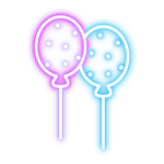 Icône invitation anniversaire