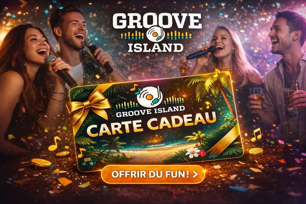 Carte cadeau Groove Island